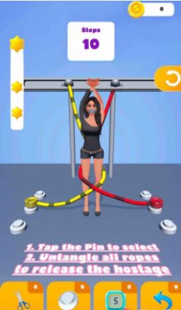 解绳救女孩(Rope Untangle Rescue)(3)
