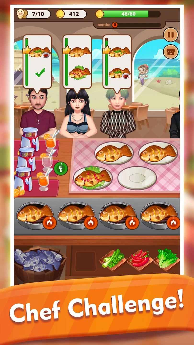 开心厨师餐厅(Hy Chef)游戏最新版