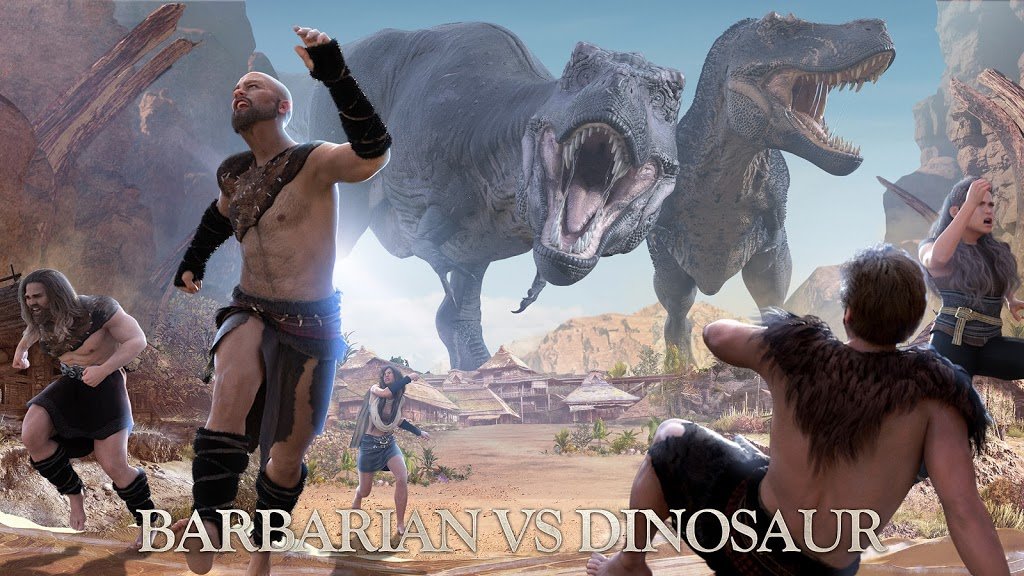 原始部落恐龙战争(Barbarian Tribe: Dinosaur War)游戏正版(1)