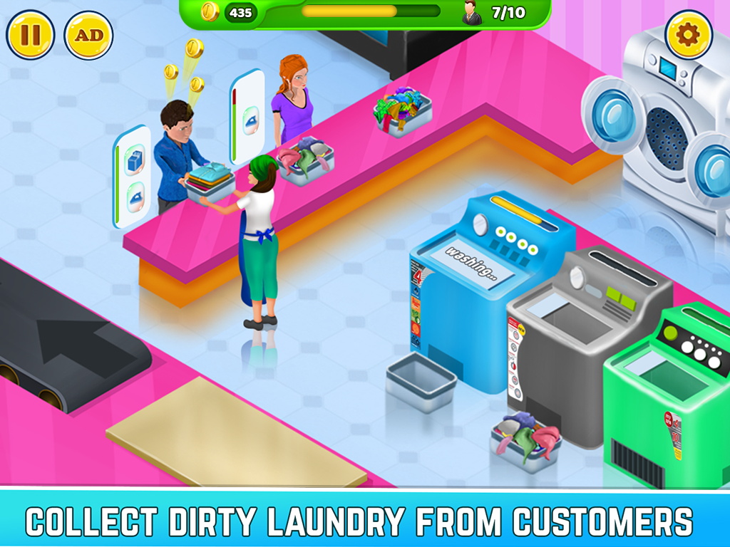 模拟经营洗衣店(Laundry Service Dirty Clothes Washing Game)手机免费版