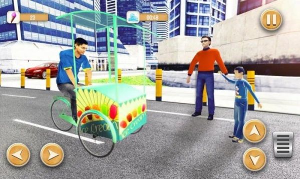 城市冰淇淋送货人(City Ice Cream Delivery Van Simu)游戏绿色版