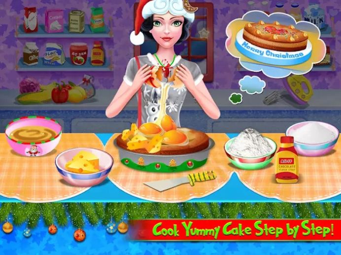 圣诞节甜品蛋糕制作(Christmas Sweet Cake Maker)直装游戏版
