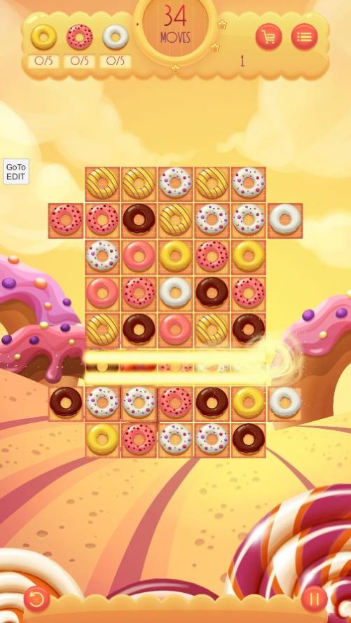 甜甜圈比赛3(DonutMatch3)通用版(2)