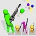 合并火柴人排序射击(Queued Shooters)原版