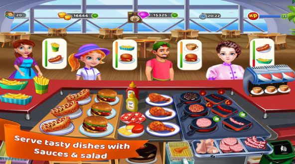 最好的餐厅烹饪(cooking game)免费原版
