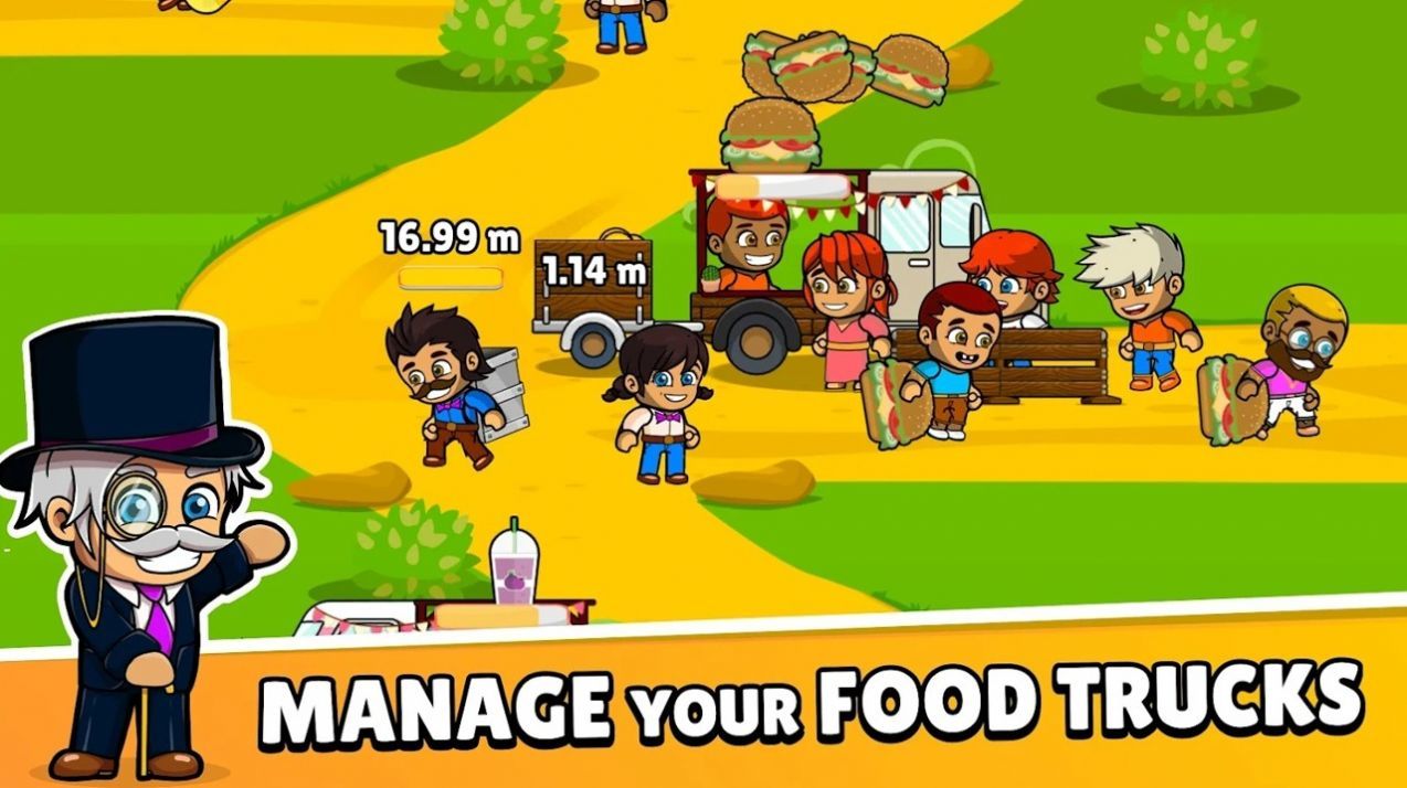 空闲美食帝国大亨(Foodie Empire)手机版