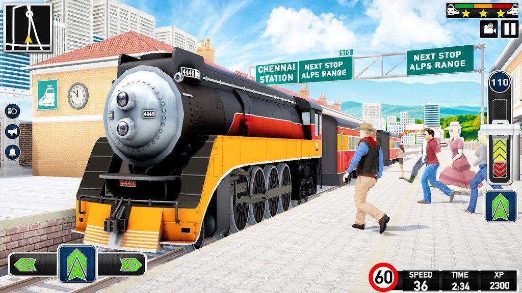 城市巡回列车(City Train Station-Train games)无广告版