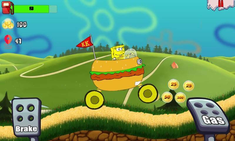 海绵宝宝和派大星(Sponge Krabby Hill Racing)官方正版