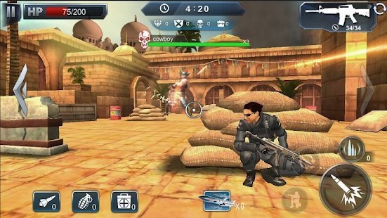 枪战3D掩护射击(Gun War 3D)游戏正版(2)