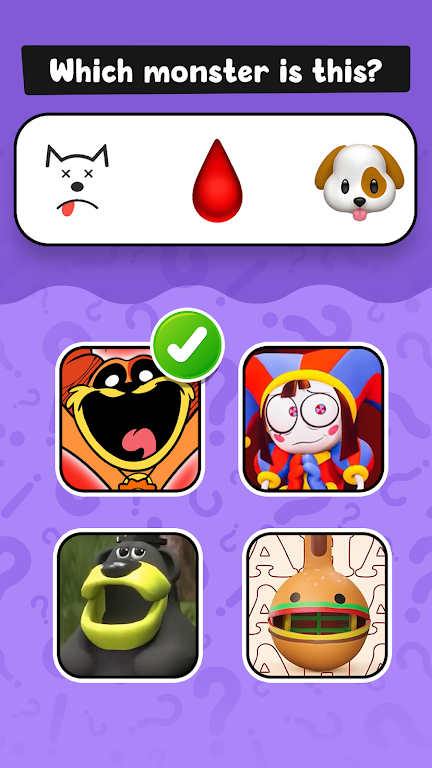 表情猜谜怪物挑战(Guess Monster By Emoji)最新免费版