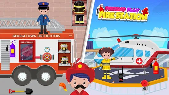 小小城市消防局(Pretend Play Fire Station)游戏安装包(1)