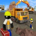 火柴人挖掘机模拟(Stickman City Construction Excav)手游直装版
