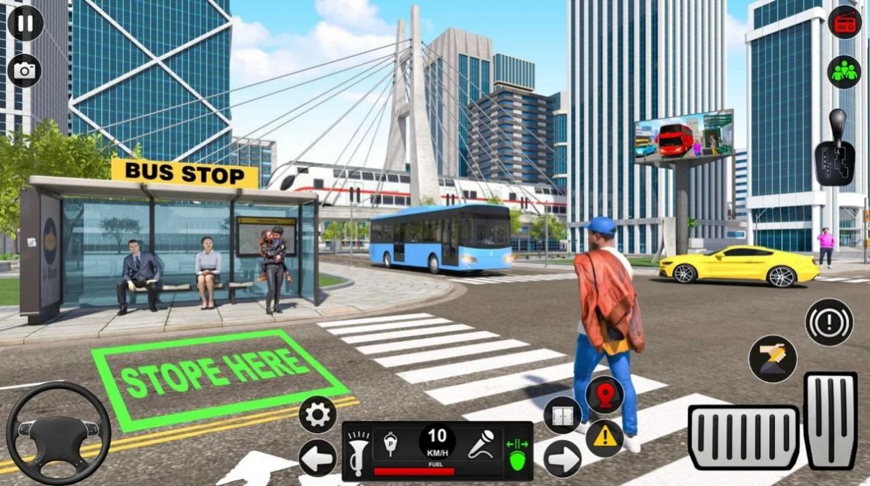 城市公共汽车交通模拟器(City Bus Transport Simulator)手机免费版(2)