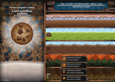 无尽饼干点击(Cookie Clicker)原版