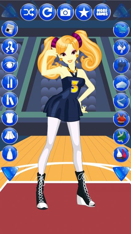 啦啦队队长打扮(Cheerleader Dress Up)