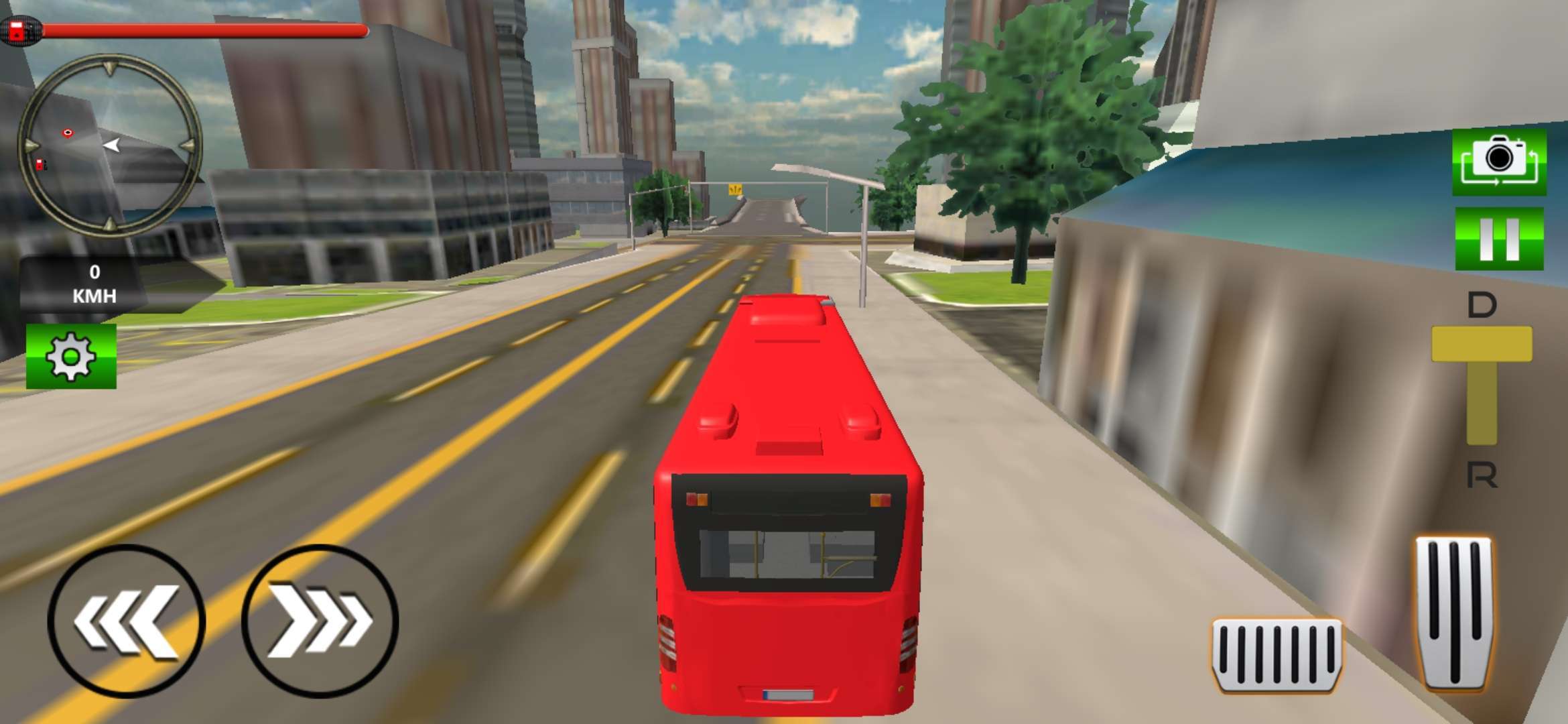 豪华旅游城市公交车司机(Luxury Tourist City Bus Driver)