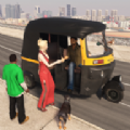 嘟嘟汽车人力车驾驶员(Tuk Tuk Auto Rickshaw Driver)