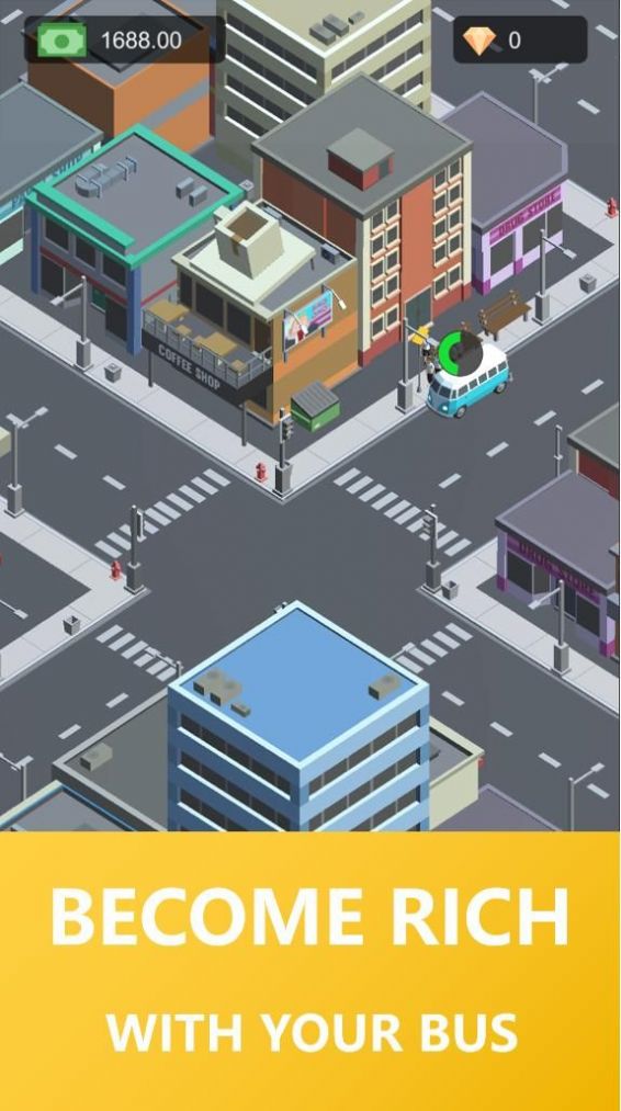 公交车大亨模拟器(Bus Tycoon Simulator Idle Game)手游免费版