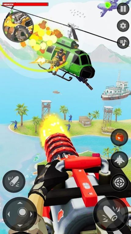 武装直升机炮手射击(Gunner Gunship Gun Games)官方正版(2)