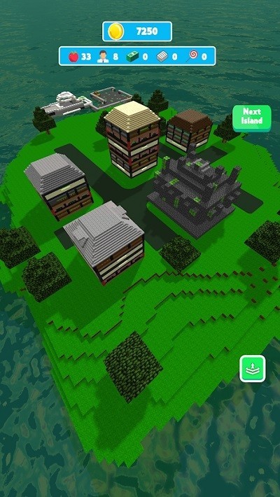 像素城市建设(Island Craft 3D: City Build)最新免费版