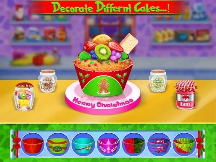 圣诞节甜品蛋糕制作(Christmas Sweet Cake Maker)直装游戏版
