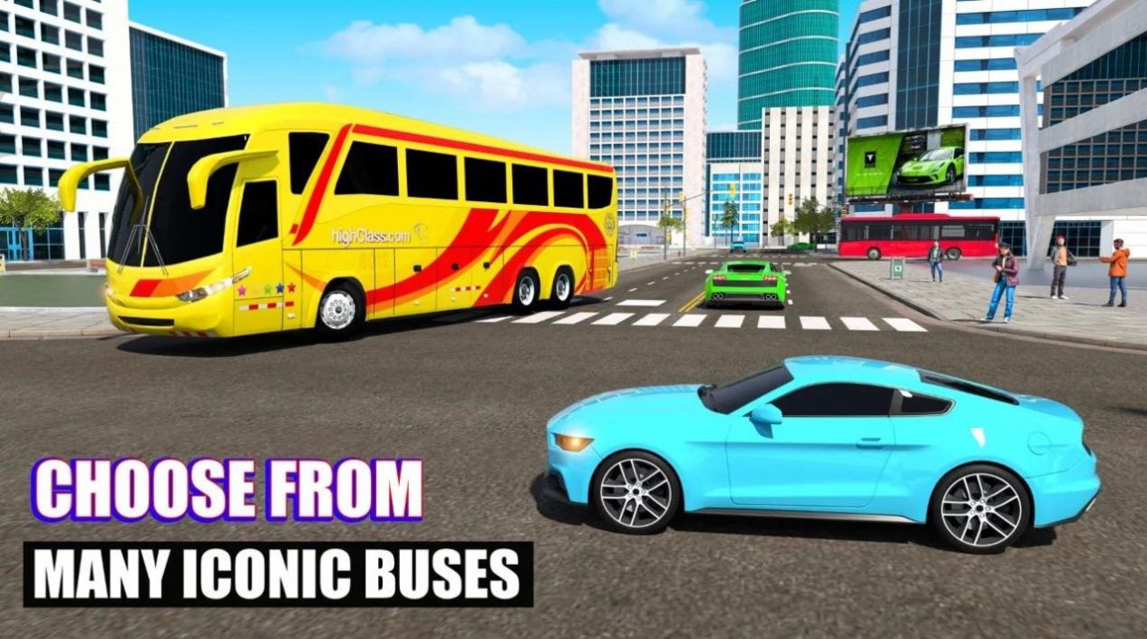 城市公共汽车交通模拟器(City Bus Transport Simulator)手机免费版(1)