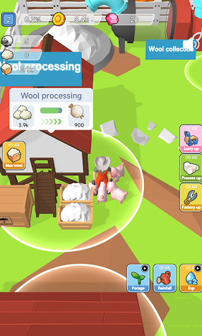 放置羊毛大亨(Idle Wool Tycoon)游戏正版(2)