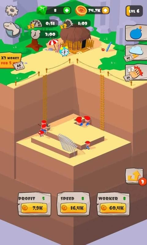 空闲的考古大亨(Idle Archeology Tycoon)免费原版
