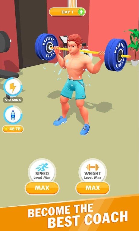 健身房的私人教练(Idle Workout Fitness)