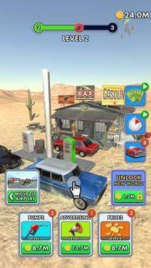 加油站业务大亨(Idle Gas Station)游戏纯净最新版(2)
