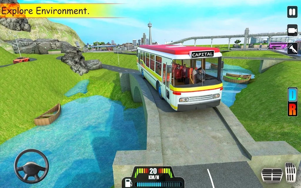 疯狂山顶巴士驾驶(BusSimulation2026)