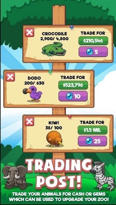 空闲动物园大亨(Idle Tap Zoo)直装游戏版(1)