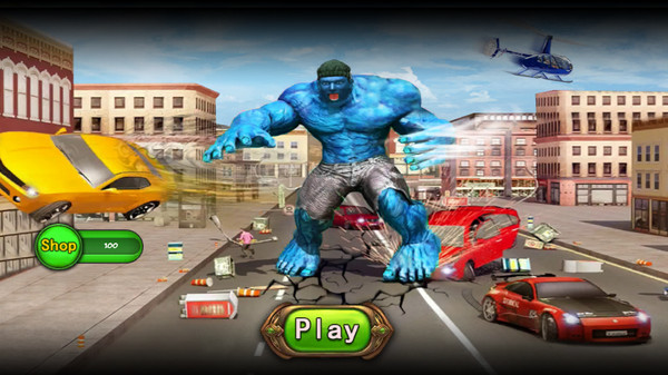 巨人英雄城市之战(Incredible Monster Hero City Bat)游戏官方最新版图2