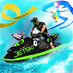 极限摩托艇特技驾驶模拟器(Jetski Stunt Game)游戏官方最新版