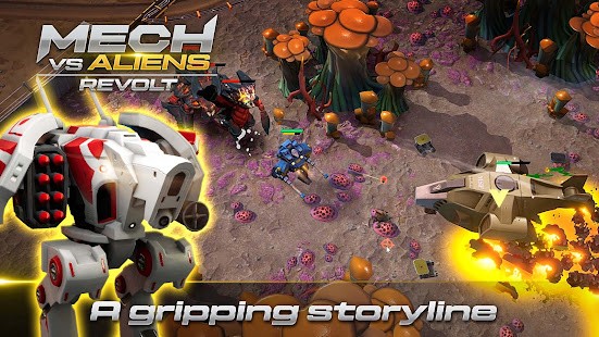 机甲大战异形抵抗(MechVsAliens)手机正版(1)