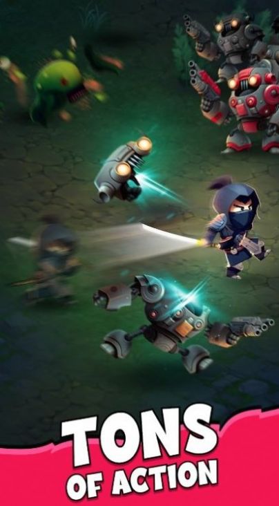 忍者与外星人对战(Ninja Alien: Survival Arena)手机最新版