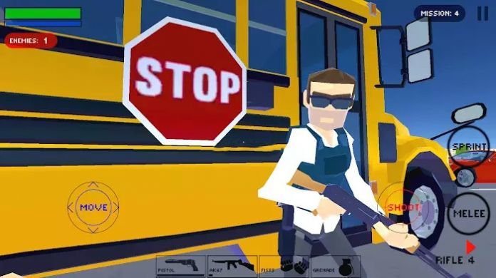 Polygon Cover Shooter: City Police Vs. Mob War手游免费版