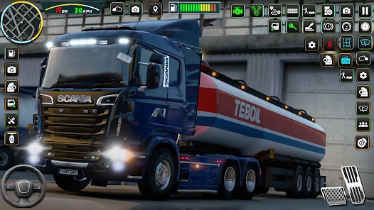 油轮欧洲卡车(Euro Oil Tanker Simulator Game)手机版(1)
