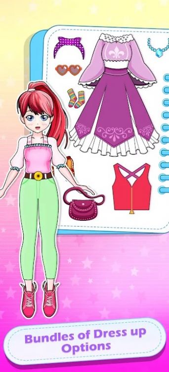 动漫纸娃娃换装(Anime Paper Doll Dressup)安卓官方版(1)