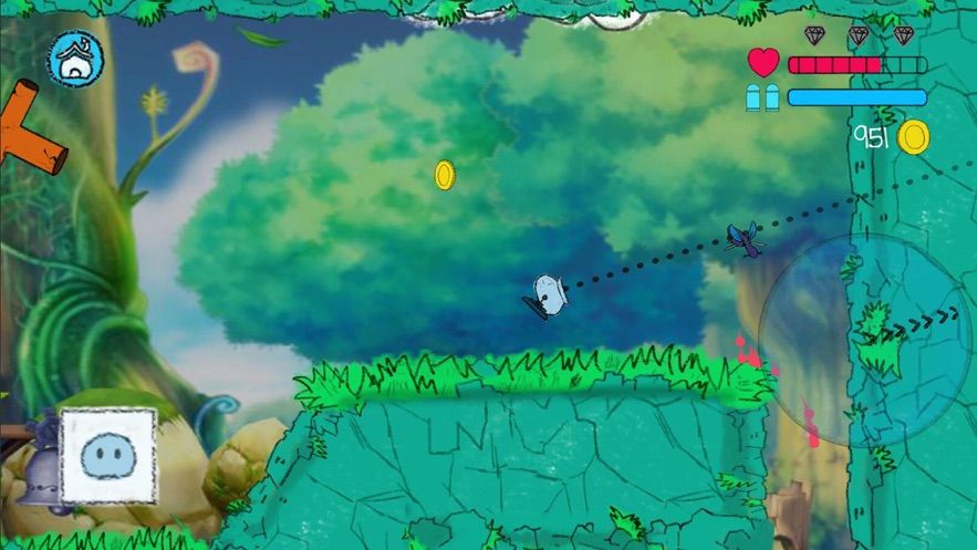 超级跳跳史莱姆(Jumping Slime)游戏绿色版