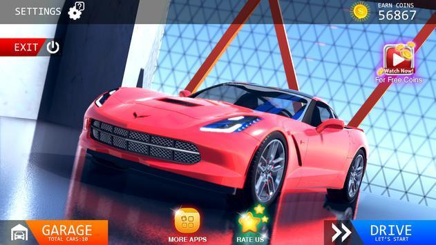 空中炫酷车技(Mega Ramp Car Stunt Driver Free)游戏正版(3)