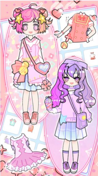 装扮甜心少女