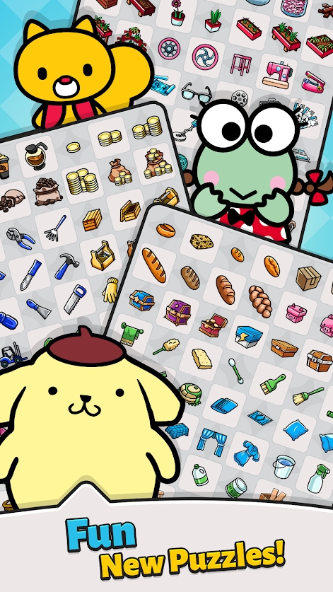凯蒂猫合并城(Hello Kitty Merge Town)游戏正版