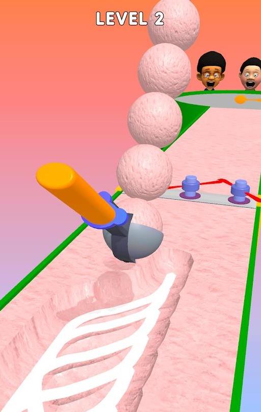 冰淇淋勺障碍跑(IceCream Scooper)游戏官方版(2)