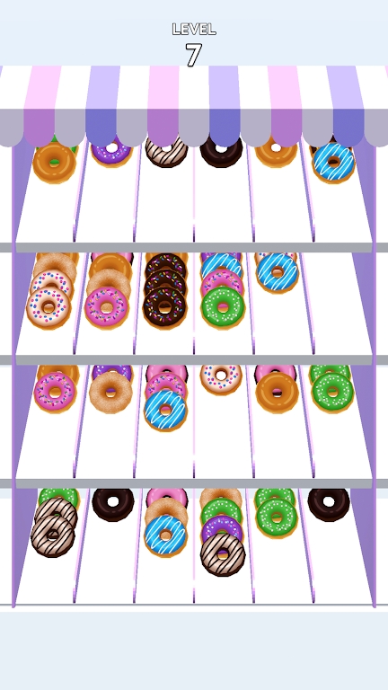 甜甜圈彩色拼图(Sweets Sort Puzzle)游戏最新版(3)
