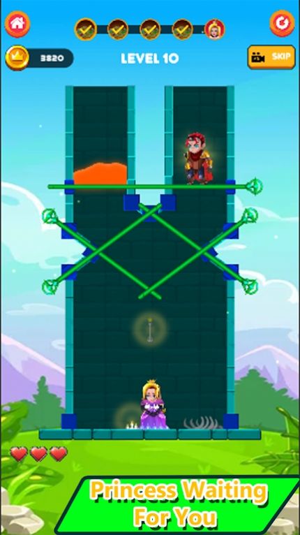 迷宫救援战士(Rescue Warrior Pin Puzzle game)手机版