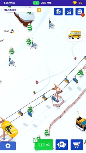 空闲滑雪大亨(Ski Resort: Idle Tycoon)手机免费版