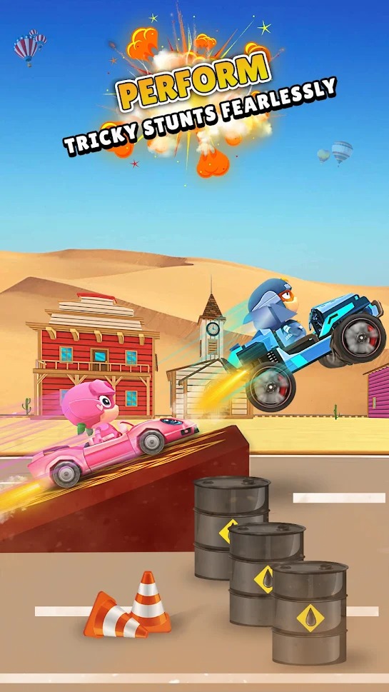 卡通卡丁车漂移(Go Kart Racing)游戏绿色版(2)