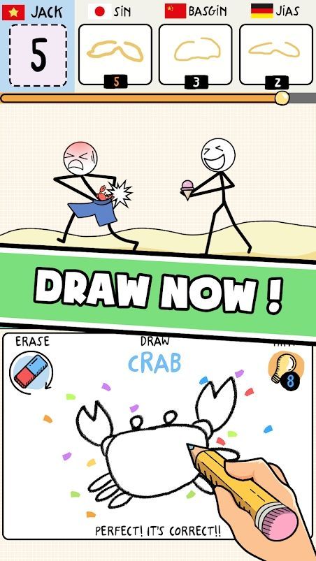 火柴人草图素描(Draw Puzzle)最新免费版