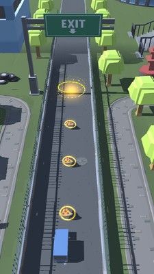 画线行驶游戏绿色版